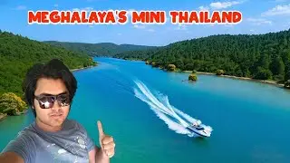 Boating in Kupli River of Meghalaya | Unreal Blue River like Thailand 