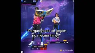 a gente quando joga contra &eacute; uma doidera 😂 #freefire #garenafreefire #guilda #ff #garena #blackwolf