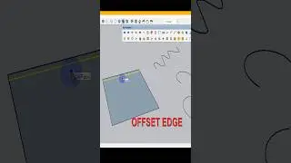 Offset Edges With JHS Powerbar- SketchUp #shorts #sketchup #sketchuptutorial #sketchupmodeling