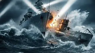 When a Destroyer Rammed a U-Boat and left the Crew in the Water