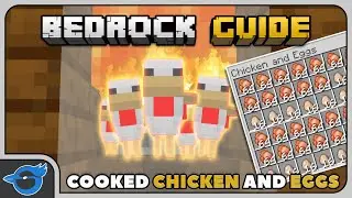 Automatic CHICKEN COOKER w/ Egg Farm | Bedrock Guide 040 | Survival Tutorial Lets Play