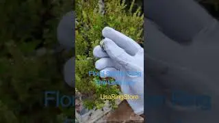 #Shorts Floral Spinner Ring, 925 Sterling Silver Ring, Meditation Ring, Flower Design Ring