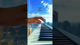 What should I call this mashup? 💭🎹 #lost #rain #piano #music #emotional #song #cover #mashup #fun