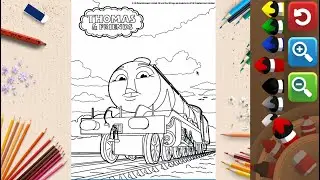 Fun Coloring Thomas And Friends, It's Gordon ! Seru Mewarnai Thomas dan Teman-Temannya !