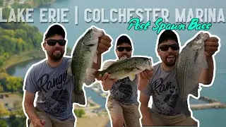 Colchester Beach Bass Fishing | Lake Erie Shore fishing