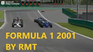 [rFactor] F1 2001 Race at Spa - *INSANE V10 PURE SOUND* (Warning headphone users)
