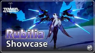 Rubilia move set showcase | Tower of Fantasy
