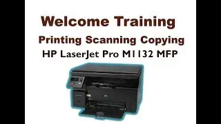 How to scan HP Laserjet M1132 MFP_របៀបស្កេនHP Laserjet M1132 MFP