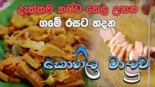 Kohila Cooking Recipe In Village Style - Ambula