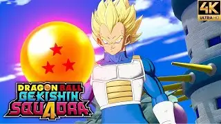 Dragon Ball Gekishin Squadra - Vegeta Full Game Gameplay (4K 60FPS)