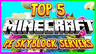 TOP 5 SKYBLOCK SERVERS MCPE 1.16 2020 [HD] (New Big Minecraft Servers)