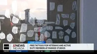 Free tattoos for veterans and active-duty military on Veterans Day