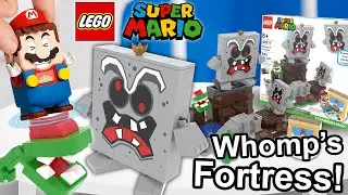 НОВЫЙ набор Lego Super Mario WHOMP'S FORTRESS | Индивидуальный набор Mario