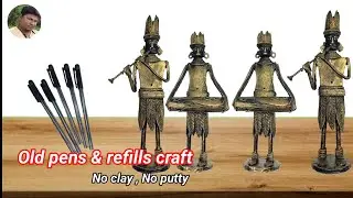 #diy  #brass look #ancient #musician #couples #craft #schoolcraft #homedecor #how #mkquickcrafts