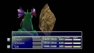 FINAL FANTASY VII NO COMMENTARY PLAYTHROUGH #47: VINCENT LEVEL 3 LIMIT GRIND