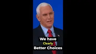Former Vice President Mike Pence says in a nice way that he doesn't like Donald Trump #shorts