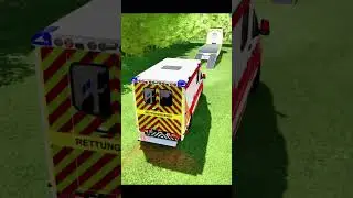 TRANSPORTING AND PARKING POLICE CARS, AUDI, JEEP, DACIA, FORD, COLORFUL VEHICLES ON MAN TRUCKS. FS22
