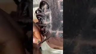 OMG 😱So smooth 😱#hairstyle #subscribe #knotlessbraids #subscribemychannel #supportme #support