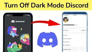 How to Turn Off Dark Mode Discord Mobile? // Enable White Mode Discord