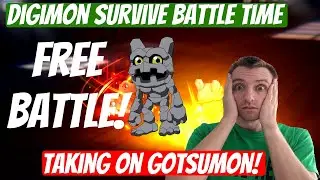 Taking On Gotsumon in Free Battle | Digimon Survive Free Battle