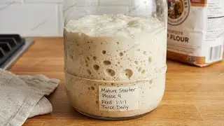 Sourdough Starter From Scratch: A No-Fail Guide for Beginners (Mix, Feed, Float Test, Maintenance)