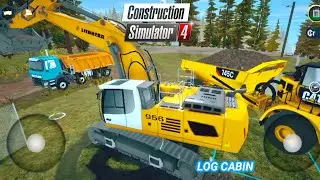 Log Cabin - Construction Simulator 4 Gameplay Android