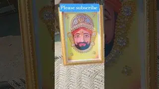 😱😱😱🌹 Khatu Shyam Ji ki #painting #drawing #draw to #Khatu #Shyam ji
