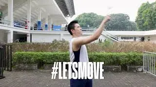 #OlympicDay 2025 | #LetsMove with Kunlavut Vitidsarn