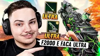 *NOVA* F2000 ULTRA + FACA ULTRA no BLOOD STRIKE 🔥 (L&acirc;mina Luzente - Limbo + FN2000 - Gume)
