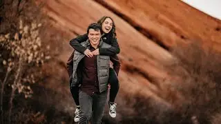 Engagement at Red Rocks Park | Brandon & Melisa |  Morrison Colorado