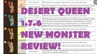 Summoners War &ndash; Desert Queen New Monster Review Update 1.7.6 Mummy, Anubis, Horus, Desert Queen