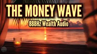 THE MONEY WAVE 🌊 888Hz Angelic Wealth Music & Beach Sounds (Serene Audio)