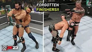 WWE 2K23: Forgotten Finishers!