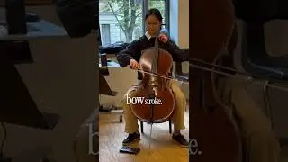 Bow stroke secret!  #cellotips