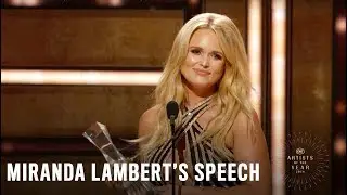Miranda Lambert | 2018 CMT Artists of the Year Acceptance Speech