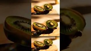 KIWI ASMR | Oddly Satisfying Kiwi Cutting 🔪 #asmr #satisfying #kiwi #asmrcommunity #asmrcompilation