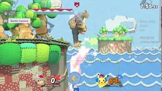 Donkey Kong Pikachu Zero to Death
