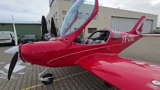 Aerodromul Strejnicu - Zbor de Agrement cu Avionul cu Sport Cruiser PS28, YR CRU #romania