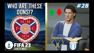 FIFA 23 AS ROMA CAREER MODE - CHAMPIONS LEAGUE NIGHTMARE FOR ROMA!! ROMA vs LAZIO - UPS & DOWNS!!