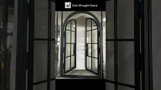 Steel Glass Doors - Excellent Choice for Contemporary Home Decor #shorts #housebuilding #patio