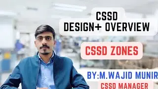 CSSD Design, Overview and CSSD zones in Urdu hindi by MWM Medical