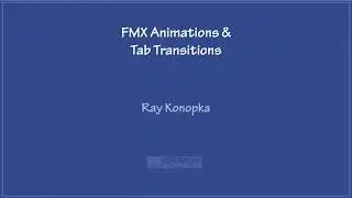 FMX Animations & Tab Transitions