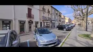 Mèze vue de la terre - L'esplanade