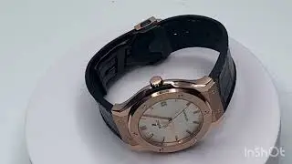 Hublot Classic Fusion 45mm 18K King Rose Gold Opalin Youtube