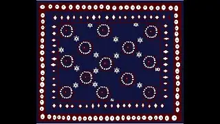 How To Draw Ajrakh  Design In Ms Paint!!!AJRAK  DESIGN