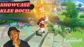 SHOWCASE + CANCEL ANIMATION bOCiL KLEE!! SAKIT BANGET - Genshin Impact Indonesia