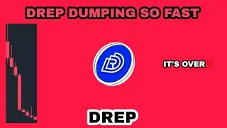 DREP CRYPTO DUMPING SO FAST IN APRIL 2024‼️ DREP COIN WILL DELISTING FROM BINANCE‼️ IT'S OVER NOW