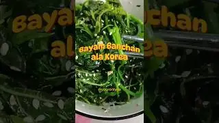 Inspirasi olahan Bayam. Bayam dimasak apa? Bayam Banchan ala Korea #resepbayam #olahanbayam