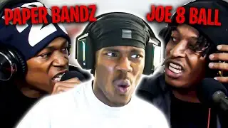 HE TOOK HIS BEAT AND RAPPED ON IT| PAPER BANDZ VS JOE8BALL THE TAKEOVERFILES (REACTION)