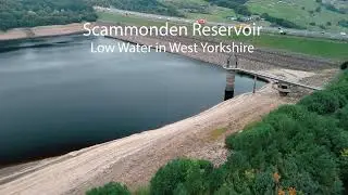 Scammonden Reservoir From the Air